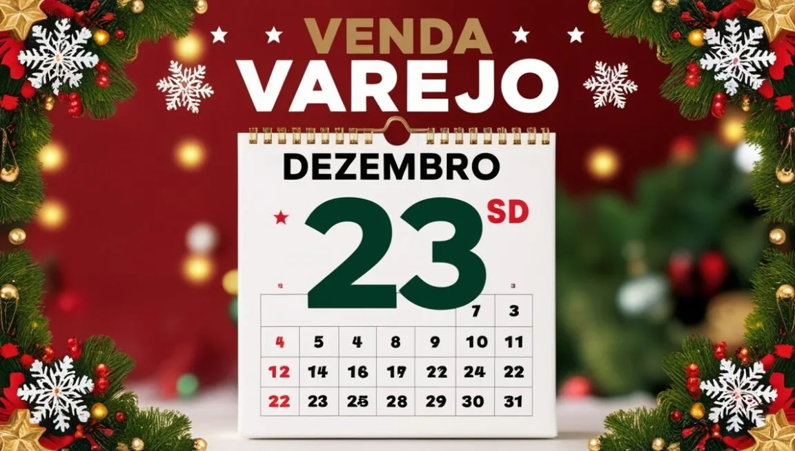 23 e dezembro melhor venda do ano nos supermercados.