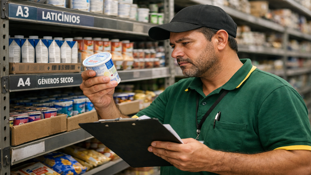 o que faz um conferente de supermercado