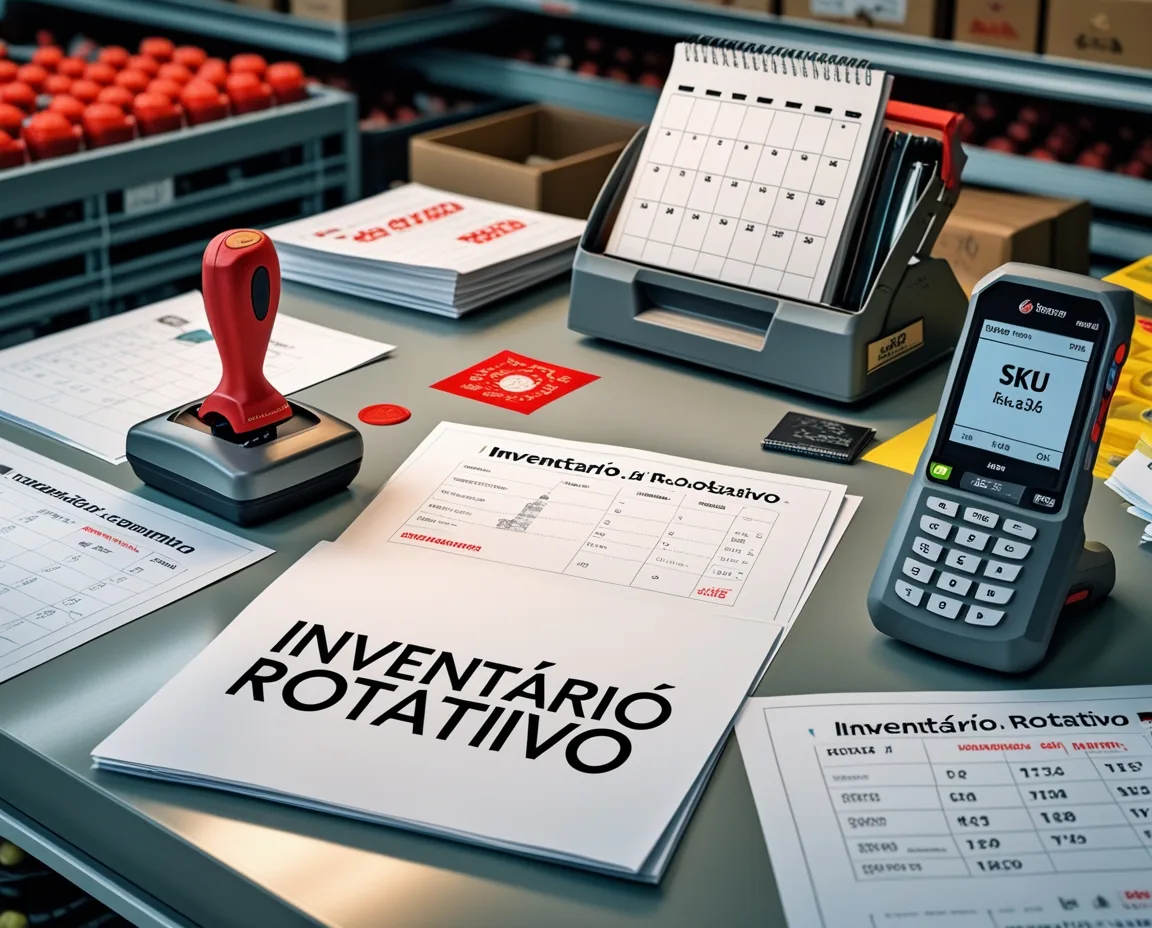 inventário rotativo nos supermercados