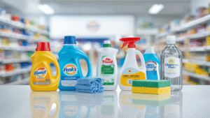 top 10 produtos de limpeza mais vendidos nos supermercados