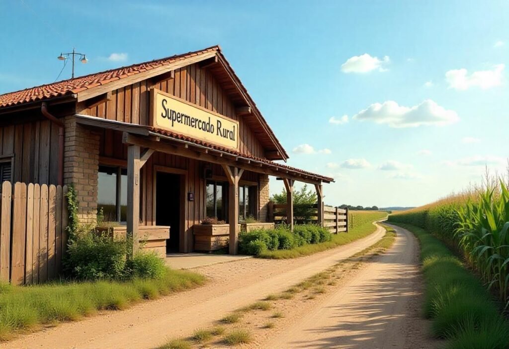 como montar um mercado na área rural, sítios e chácaras.