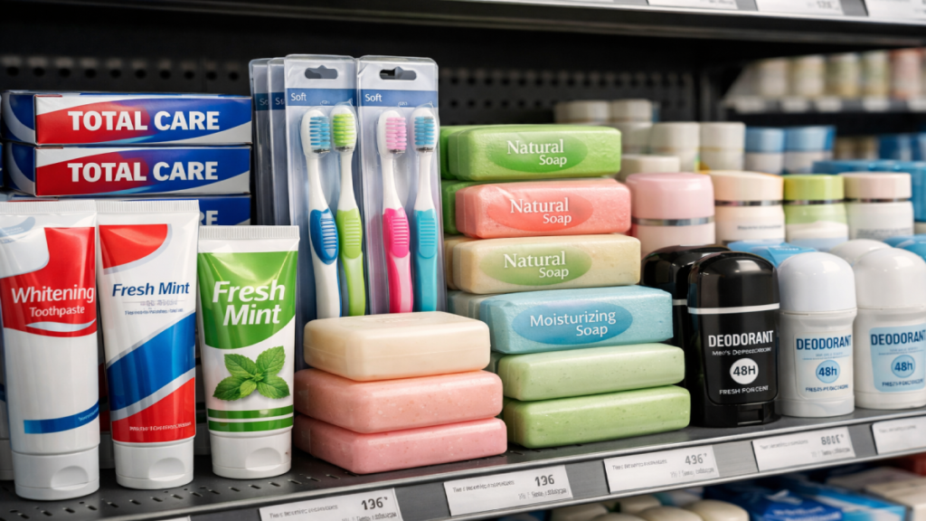 10 produtos de higiene pessoal que mais vendem no supermercado