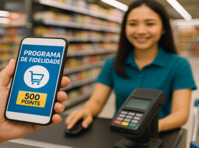 programa de fidelidade no supermercado