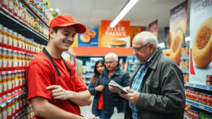 O que faz um operador de supermercado
