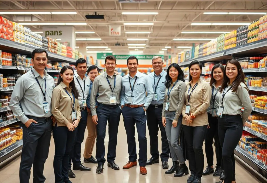 Cargos Administrativos em Supermercados