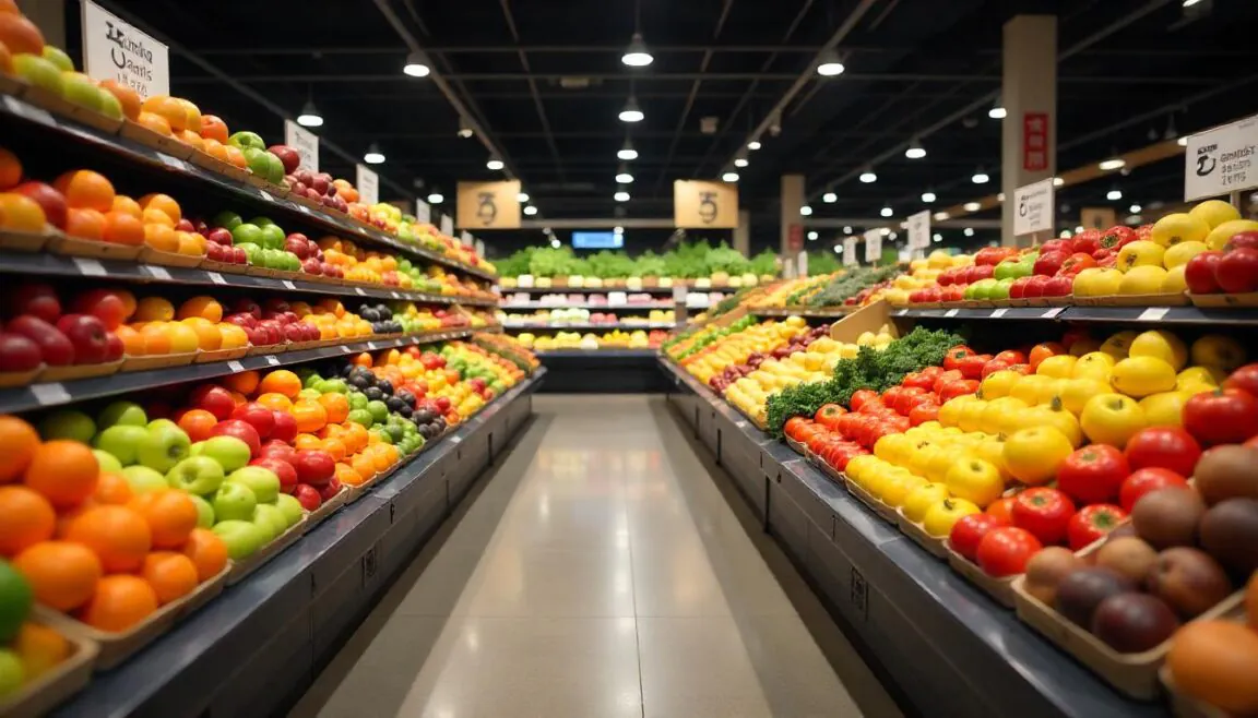 Como fazer exposição de frutas legumes e verduras no hortifrúti.