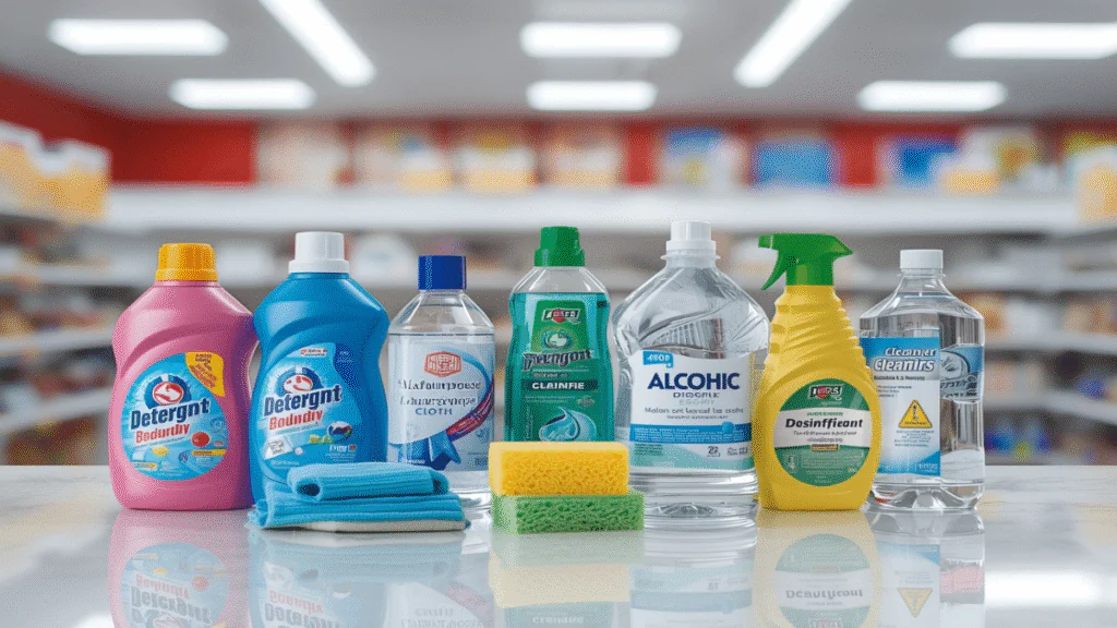 Produtos de limpeza que mais vendem nos supermercados